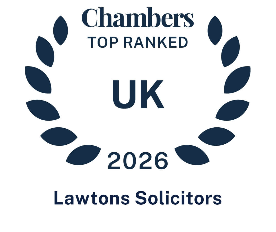 Lawtons recognised as a Chambers and Partners Tier 1 ranked law firm for 2026
