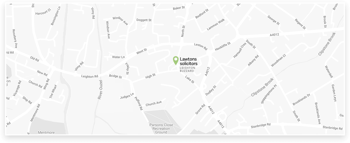 Leighton Buzzard Criminal Solicitors Location Map
