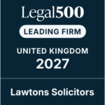 Lawtons ranked Band 2 for crime by Legal500 2027